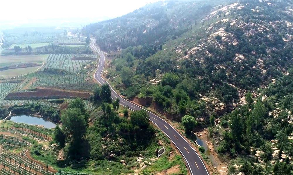 宁阳最美环山路,一路美景胜仙境